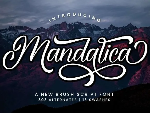 Mandalica font