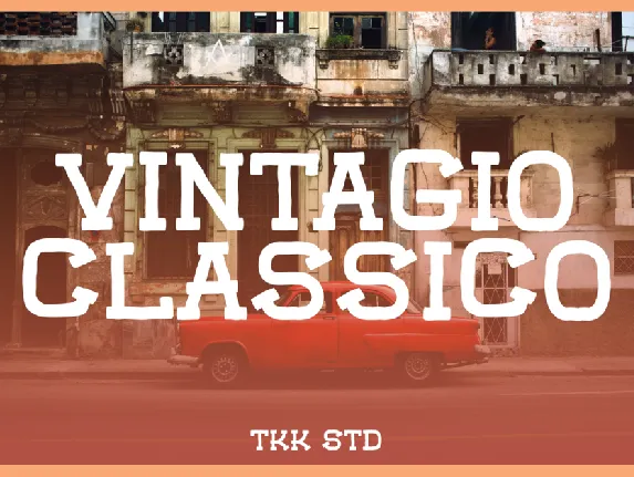 Vintagio Classico font