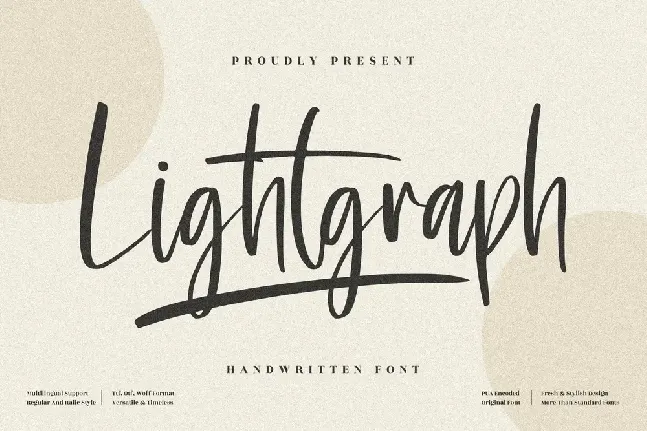 Lightgraph font