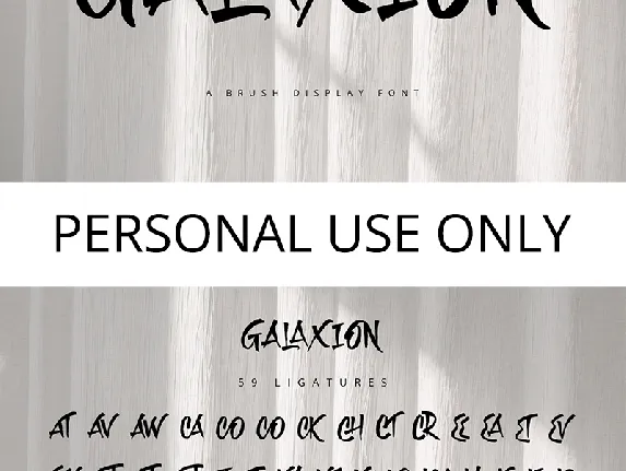 Galaxion font