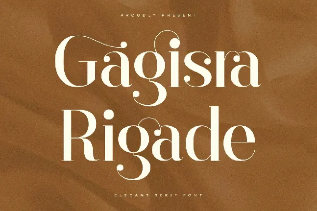 Gagisra Rigade font