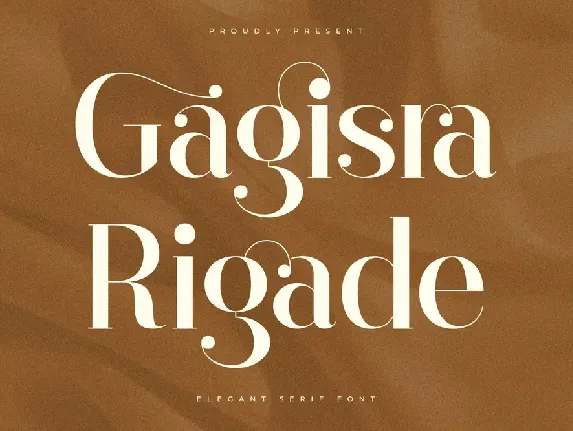 Gagisra Rigade font