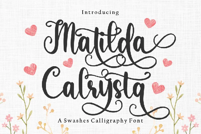 Matilda Calrysta font