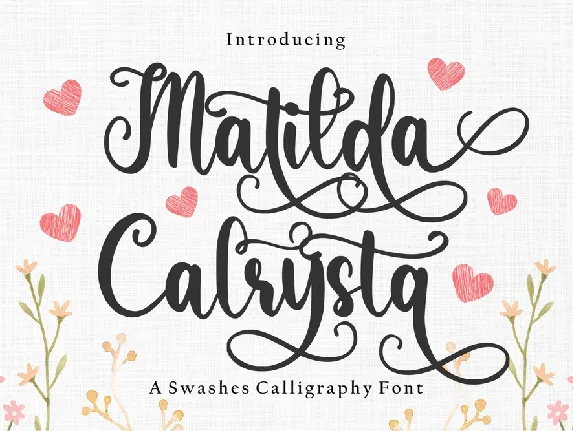 Matilda Calrysta font