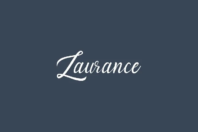 Laurance font