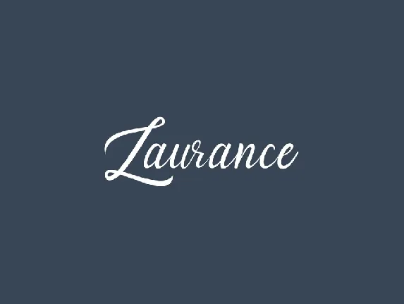 Laurance font