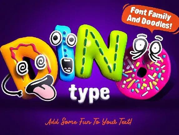 DinoType Family font