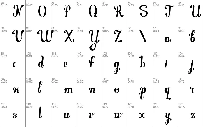 Corque font