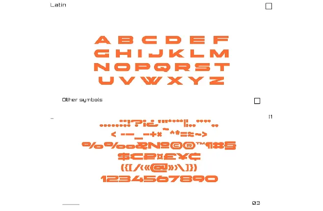 Akony font