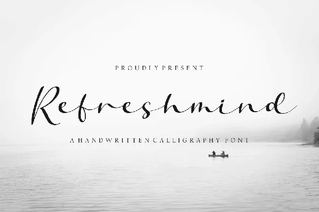 Refreshmind font