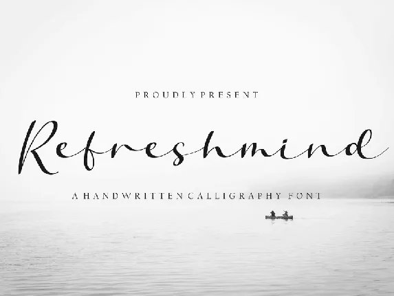 Refreshmind font