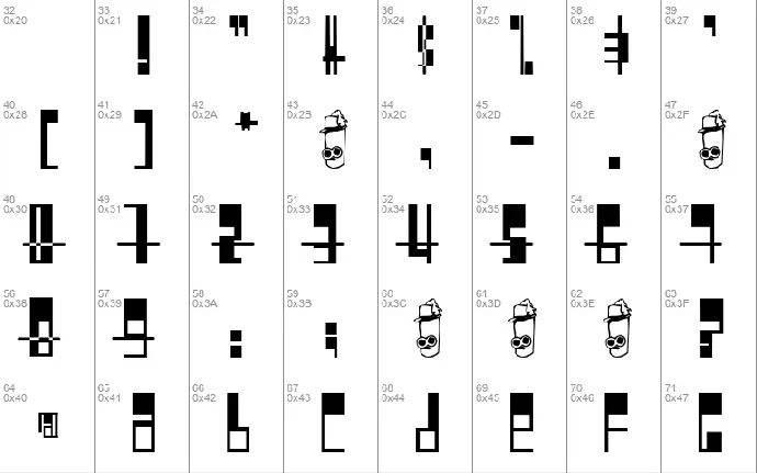 Pimpbot 5000 font