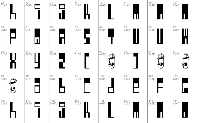 Pimpbot 5000 font