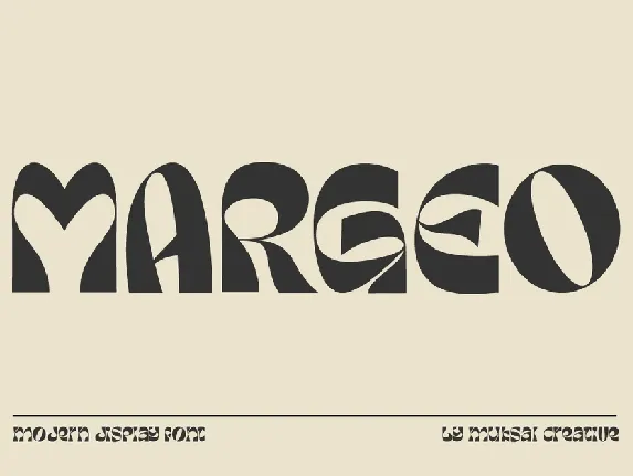 Margeo font