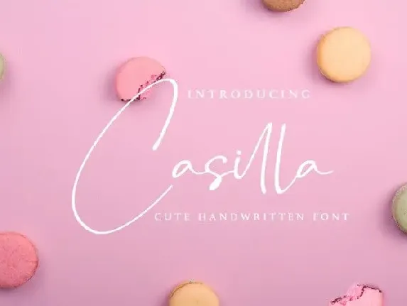 Casilla Script font