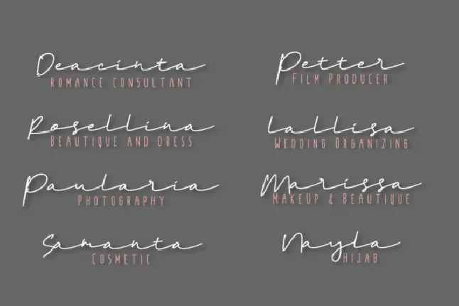 Peacelove Handwritten font