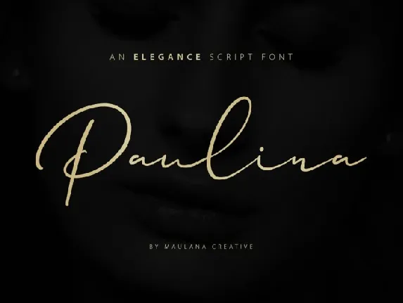 Paulina Elegance Script font