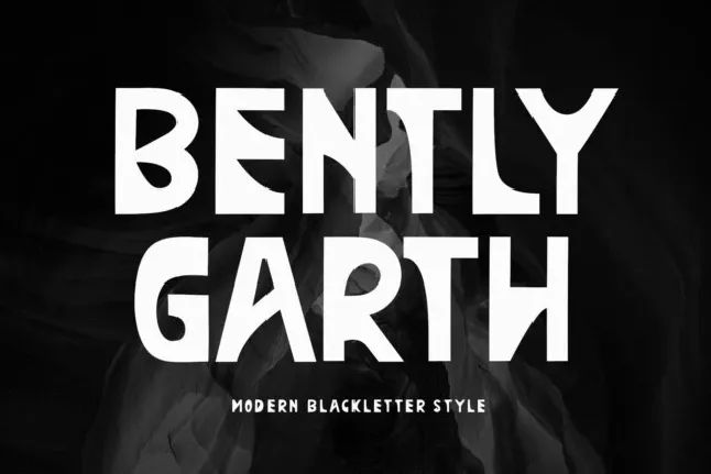 Bently Garth font