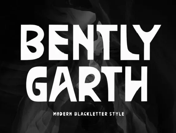 Bently Garth font