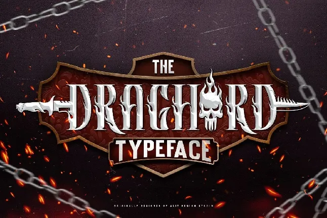 Draghord font