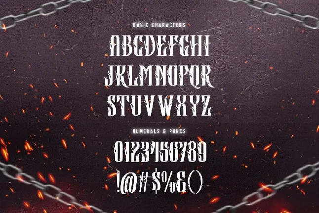 Draghord font