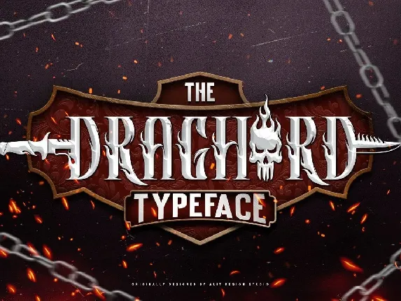 Draghord font