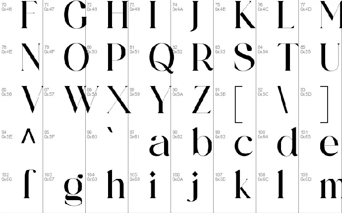 Alinea Serif font