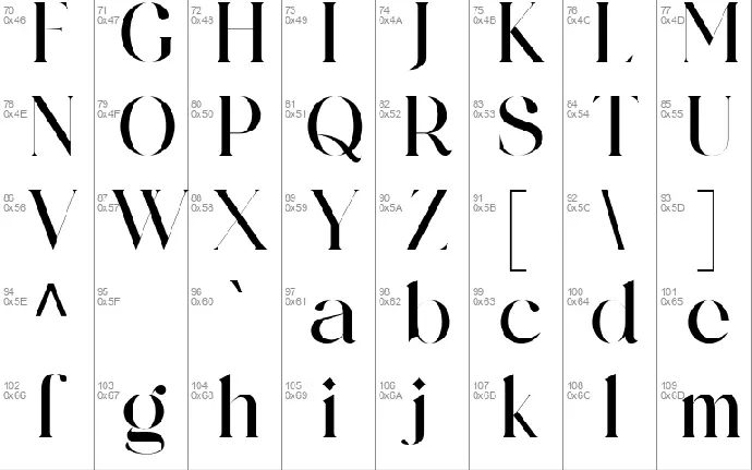 Alinea Serif font