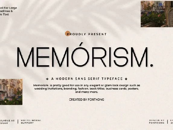 Memorism font