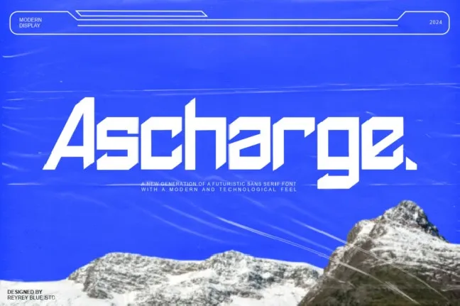 Ascharge font