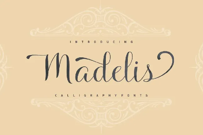 Madelis Script font