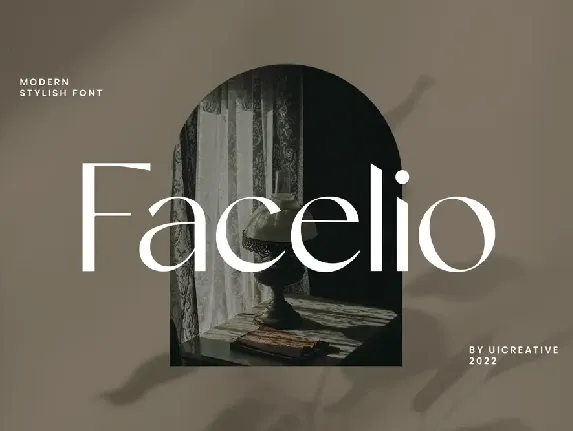 Facelio font