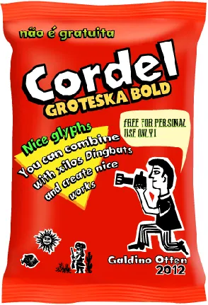 Cordel Groteska font