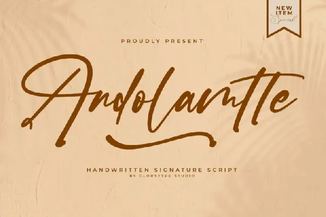 Andolamtte font