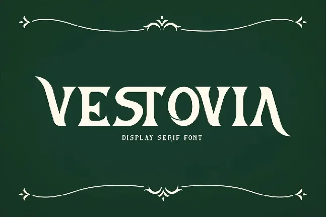 Vestovia font