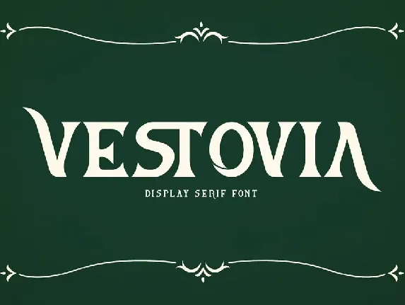 Vestovia font