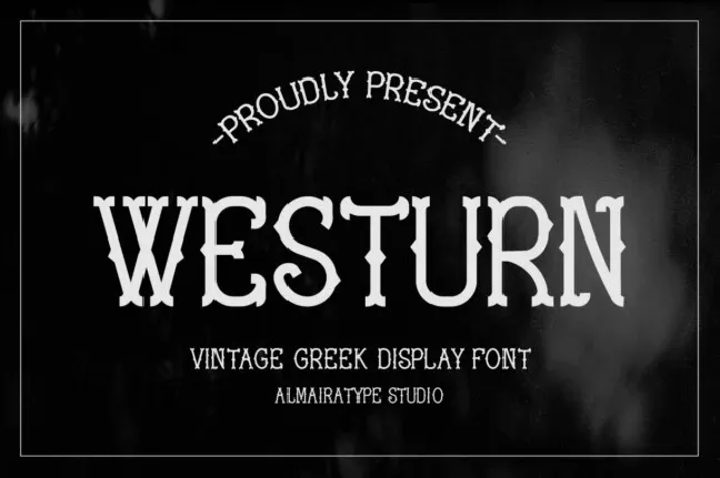 Westurn font