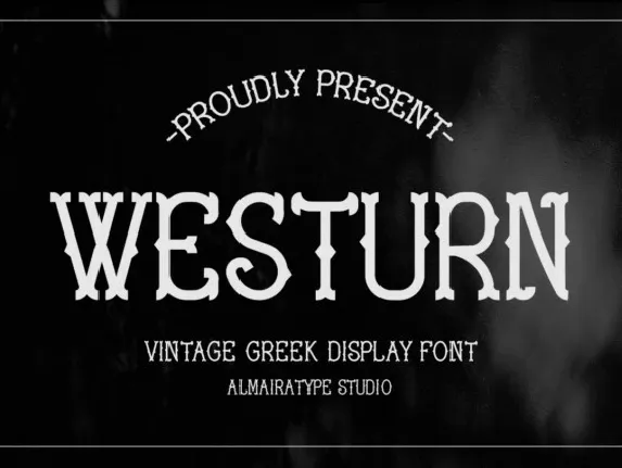 Westurn font