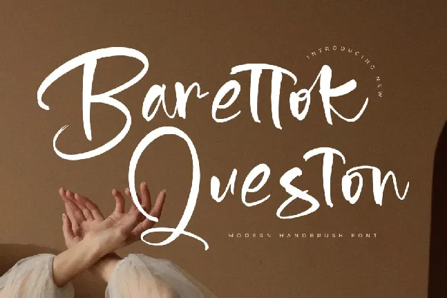 Barettok Queston DEMO VERSION font