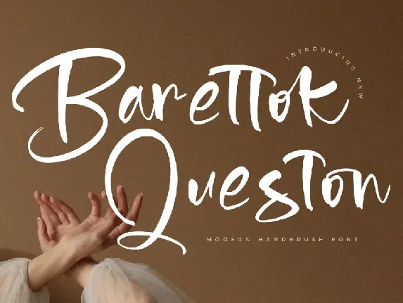 Barettok Queston DEMO VERSION font