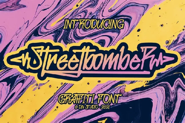 Streetbomber font