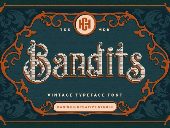 Bandits font