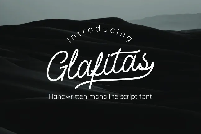 Glafitas font