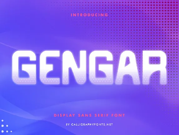 Gengar Demo font