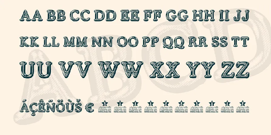 SILVERS PERSONAL USE font