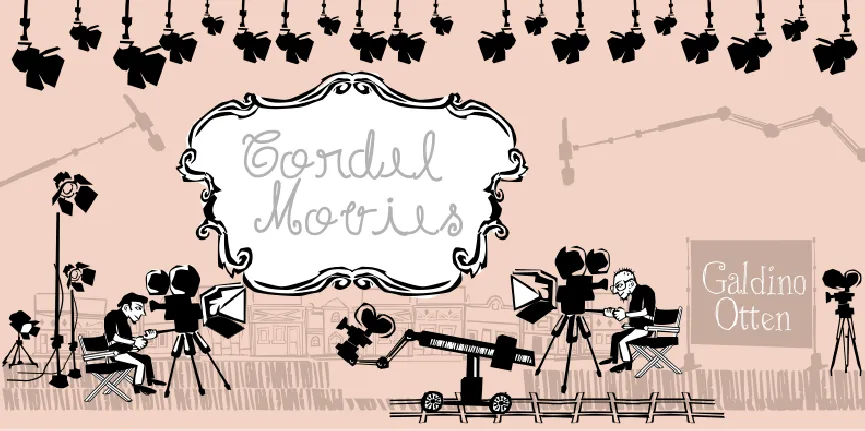 Cordel Movies font