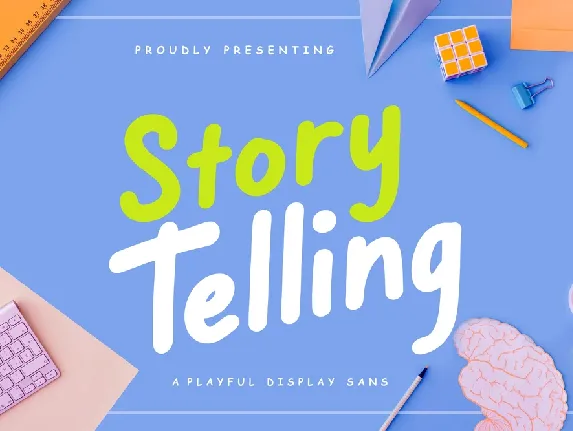 Story Telling font