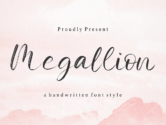 Megallion font