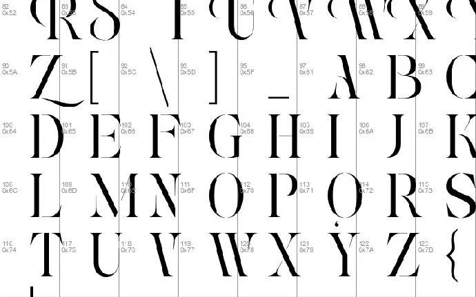 Roxer Stencil - Demo Version font