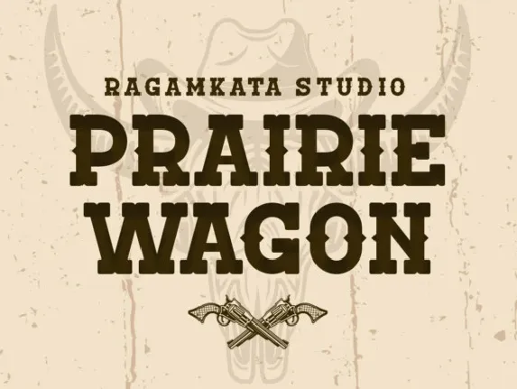 Prairie Wagon font